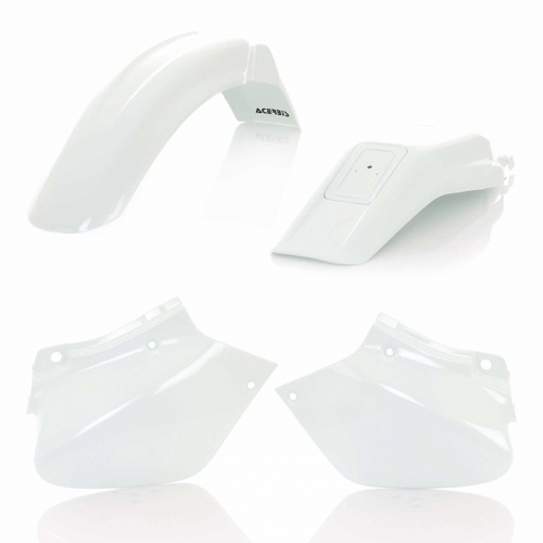 Honda XR250R XR400R 1996-2005 Acerbis Plastics Kit White