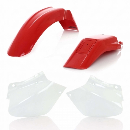 Honda XR250R XR400R 1996-2005 Acerbis Plastics Kit Red