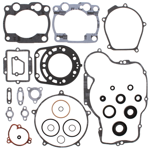 Kawasaki KX250 1988-1989 Vertex Gasket Kit With Oil Seals