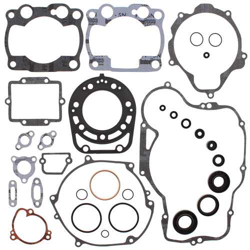 Kawasaki KX250 1990-1991 Vertex Gasket Kit With Oil Seals