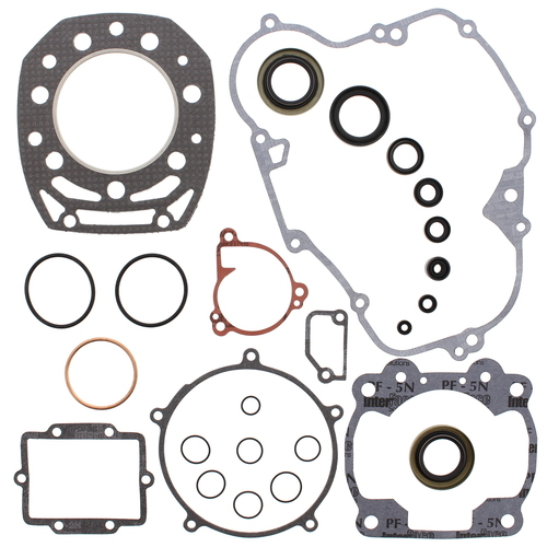 Kawasaki KX500 1986-1987 Vertex Gasket Kit With Oil Seals