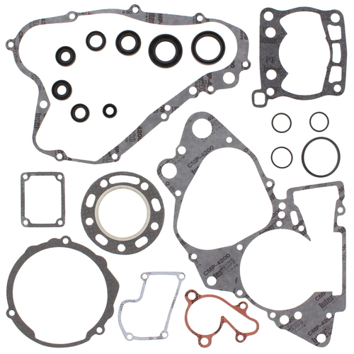 Suzuki RM125 1989 Vertex Gasket Kit With Oil Seals