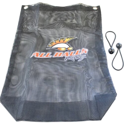 All Balls Motorcycle ATV Quad MX Motocross Universal Trail Storage Bag Black