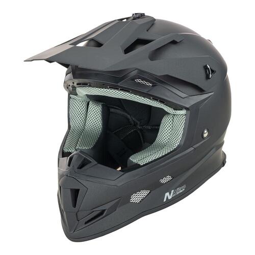 Nitro MX700 MX Motocross Helmet Satin Black