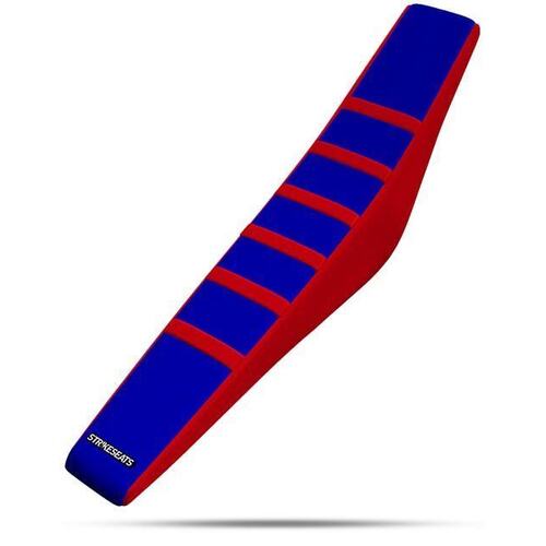 Beta Xtrainer 250 2015-2022 STRIKE GRIPPER RIBBED SEAT COVER RED-BLUE-RED