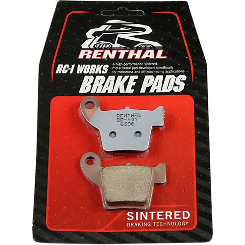 Beta RR 250 2T 2017 Renthal RC-1 Works Rear Brake Pads