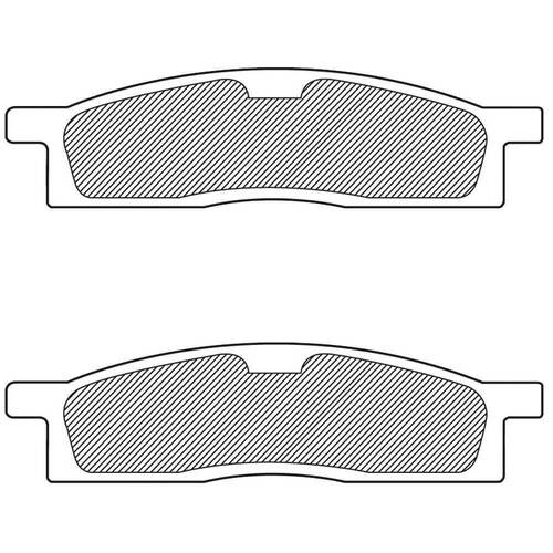 Yamaha YZ85 Big Wheel 2022-2023 Renthal RC-1 Works Front Brake Pads