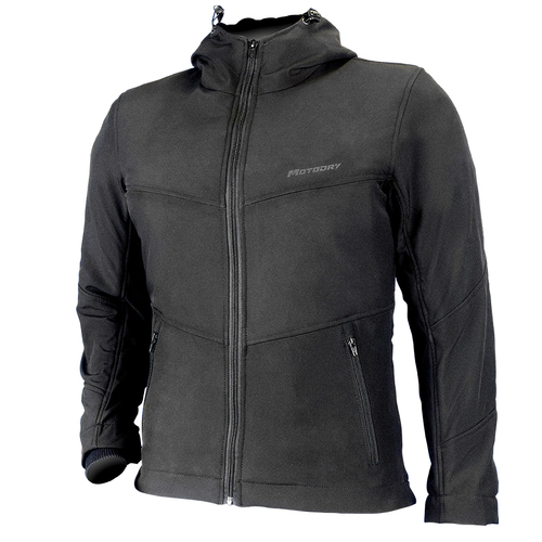 Motodry Ladies Motorcycle Jacket Hoody Black 14