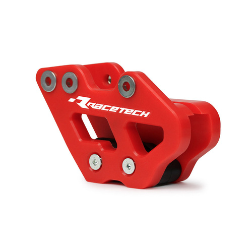 Honda CRF250R 2007-2014 Rtech Evo Billet Teflon Chain Guide Red 