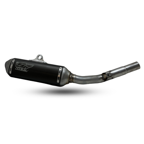 Kawasaki KX250F 2021-2024 DEP Shorty Slip-On 4 Stroke Silencer Exhaust Muffler Pipe