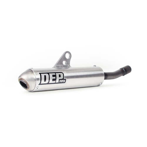 KTM 125 SX 1998-1999 DEP Silver MX 2 Stroke Silencer Exhaust Muffler Pipe