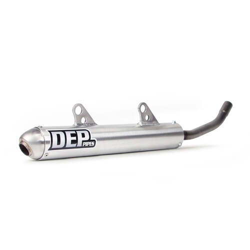 KTM 125 EXC 2005-2010 DEP Silver Enduro 2 Stroke Silencer Exhaust Muffler Pipe