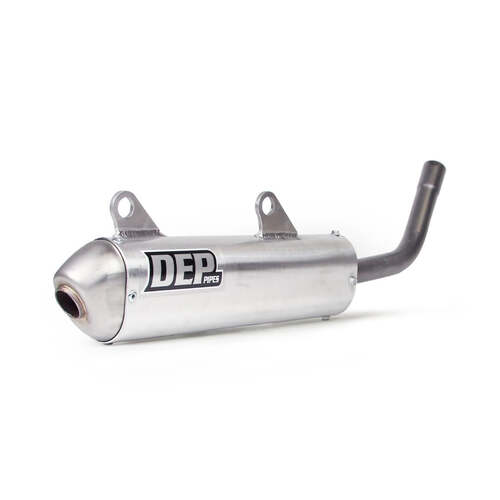 KTM 300 SX 1998-2002 DEP Silver MX 2 Stroke Silencer Exhaust Muffler Pipe