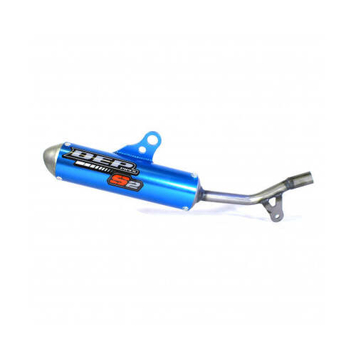 Husqvarna TC50 2016 - 2023 DEP Blue MX 2 Stroke Silencer Exhaust Muffler Pipe
