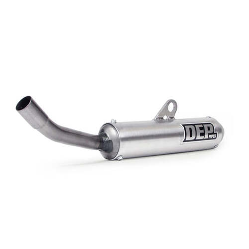 Husqvarna CR125 2000-2008 DEP Silver MX 2 Stroke Silencer Exhaust Muffler Pipe