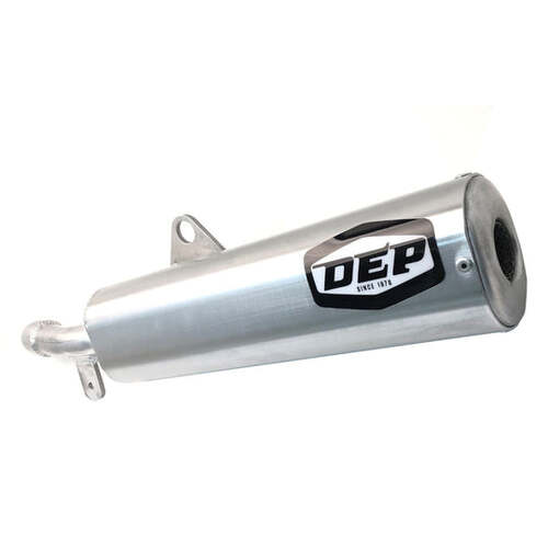 Yamaha YZ465 1981 DEP Silver MX 2 Stroke Silencer Exhaust Muffler Pipe