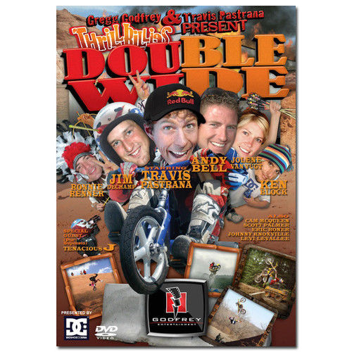 Nitro Circus Thrillbillies 2 Double Wide DVD Travis Pastrana