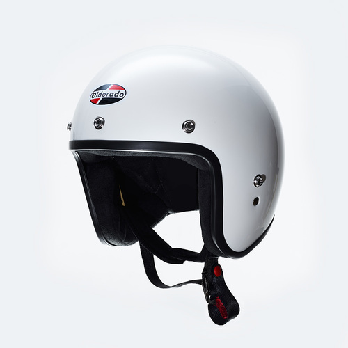 Eldorado Exr White Open Face Helmet Xs