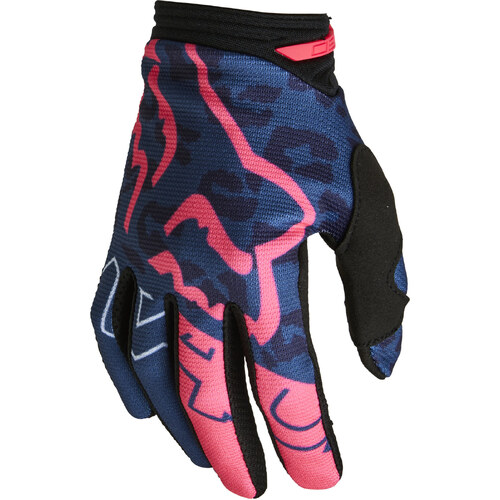 Fox 2022 Youth 180 Skew MX Motocross Gloves Dark Indigo L