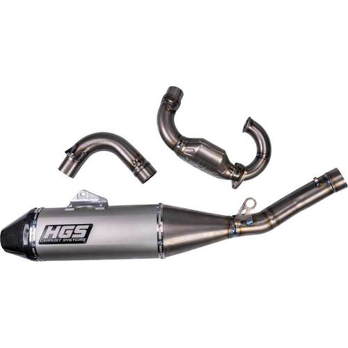 Gas-Gas EC 350F 2024 HGS Titanium Carbon 4 Stroke Full Exhaust Pipe System