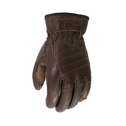 Motodry Classic Leather Summer Motorcycle Gloves Brown M