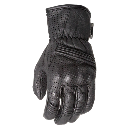 Motodry Tourismo Leather Summer Motorcycle Gloves Black XS