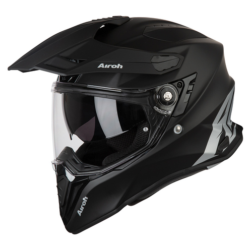 Airoh Commander Solid Adventure Motorcycle Helmet Matt Black S