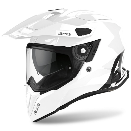 Airoh Commander Adventure Motorcycle Helmet White Gloss XL