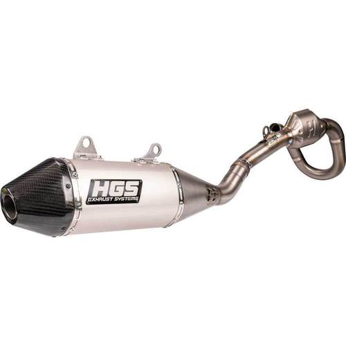 HGS Off Road Heavy Duty MX Motorcycle Full Exhaust System