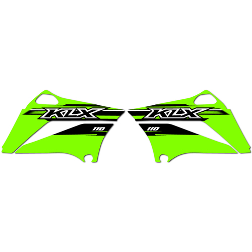 Kawasaki KLX110 2015 Graphics Kit OEM Replica Stickers