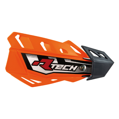 KTM 450 SX-F Rtech Flex MX Vented Handguards Motocross Hand Guards Orange 