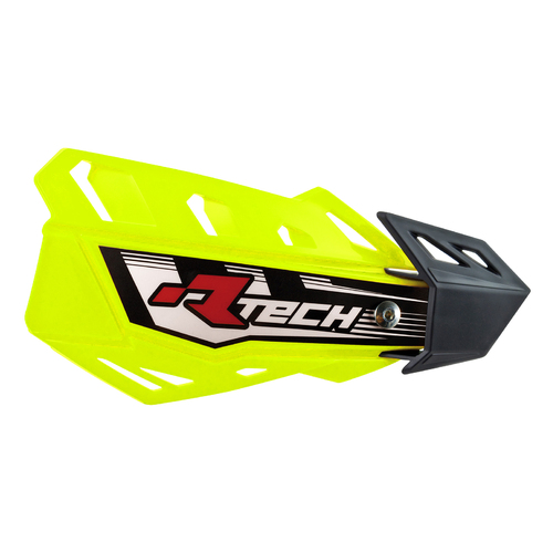 KTM 250 SX-F Rtech Flex MX Vented Handguards Motocross Hand Guards Neon Yellow 