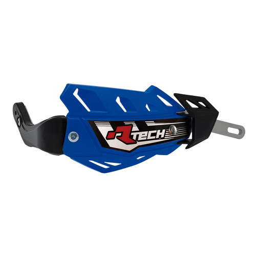 Yamaha WR200 Rtech Flex Enduro Handguards Alloy Bar Hand Guards Blue 