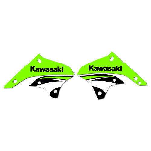 Kawasaki KLX450 2008 - Graphics Kit OEM Replica Stickers