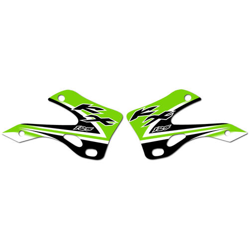 Kawasaki KX125 2002 - Graphics Kit OEM Replica Stickers