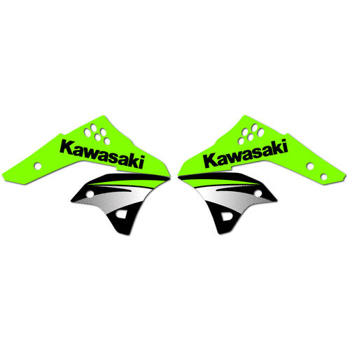 Kawasaki KX250F 2007 - Graphics Kit OEM Replica Stickers