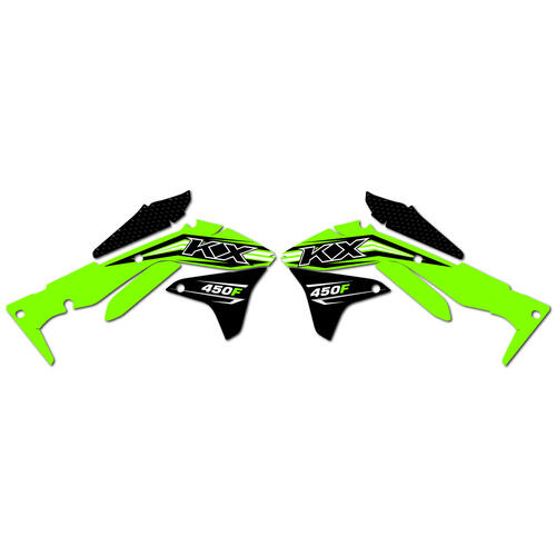 Kawasaki KX450F 2016 - Graphics Kit OEM Replica Stickers