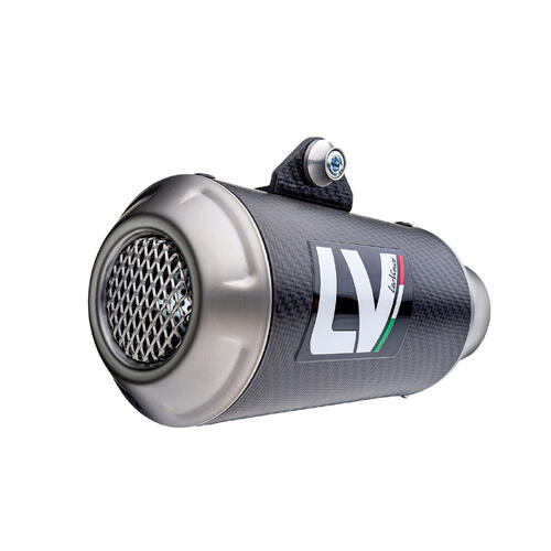 Honda MSX125 GROM 2021-2024 LeoVince LV-10 Full Exhaust System Carbon Fibre