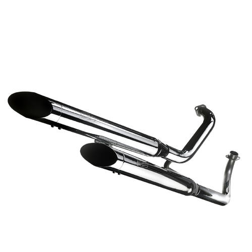 Yamaha XV535 Virago 1988-2001 LeoVince K02 Full Exhaust System Chrome