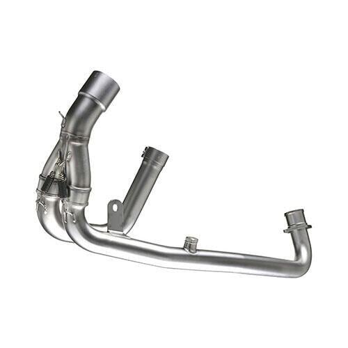 Ducati Hypermotard 796 2009-2012 LeoVince Link Pipe Cat Eliminator Stainless Steel