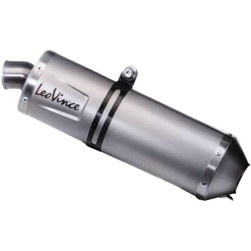 Honda CRF1100L Africa Twin 2020-2024 LeoVince One Evo Slip-On Muffler Stainless Steel