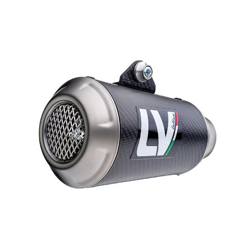 Honda CB500X 2019-2024 LeoVince LV-10 Slip-On Muffler Carbon Fibre