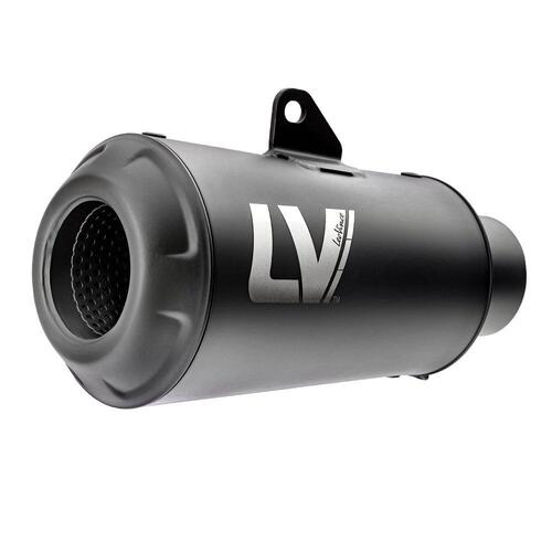 KTM RC 390 2022-2024 LeoVince LV-10 Slip-On Muffler Stainless Steel/Black