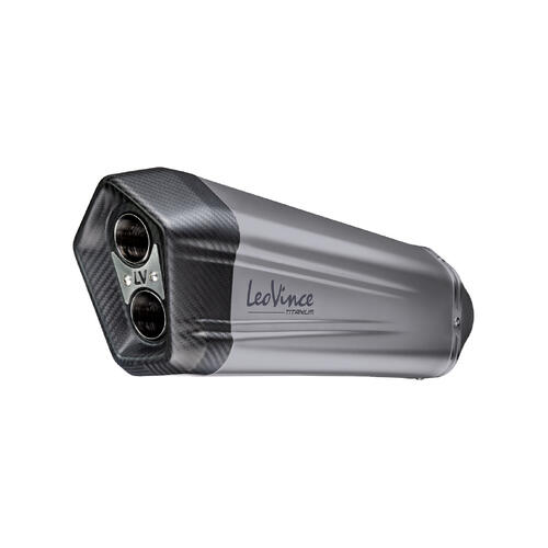 Honda CRF1100L Africa Twin 2020-2024 LeoVince LV-12 Slip-On Muffler Titanium