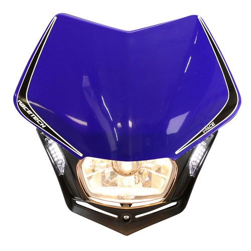 Husaberg TE125 Rtech Universal V-Face Headlight With Led Blue 