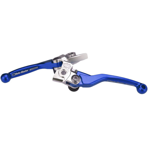 Yamaha YZ125 2015-2023 Moto Master MX Alloy Pivot Clutch & Brake Lever Set Blue