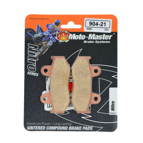 Honda XR250R 1984-1987 Moto Master Front Nitro Brake Pads