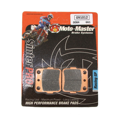 Honda CR80 1992-2002 Moto Master Front Sinterpro Racing Gp Brake Pads