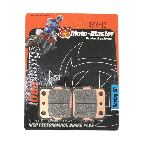 Kawasaki KX80 1988-2000 Moto Master Rear Sinterpro Racing Gp Brake Pads