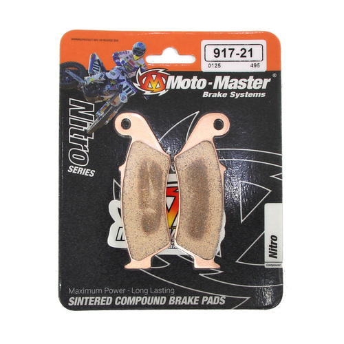 Honda CR125 1987-1994 Moto Master Front Nitro Brake Pads